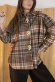 Zeta Otto Baby Cord Plaid Shirt  /13=